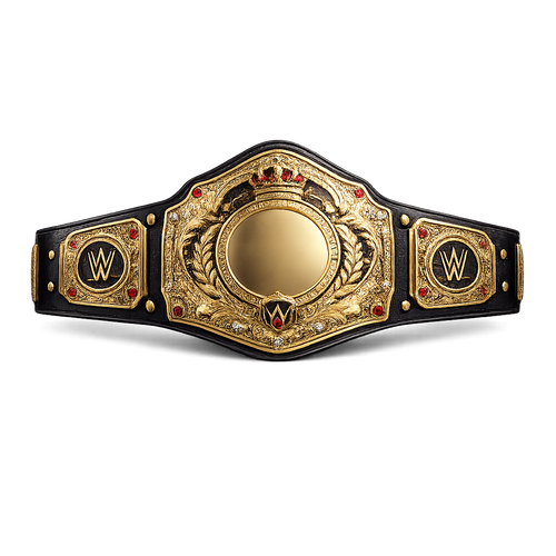 WWE championship belt on a white background