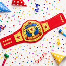 junior championship belt for birthday parties