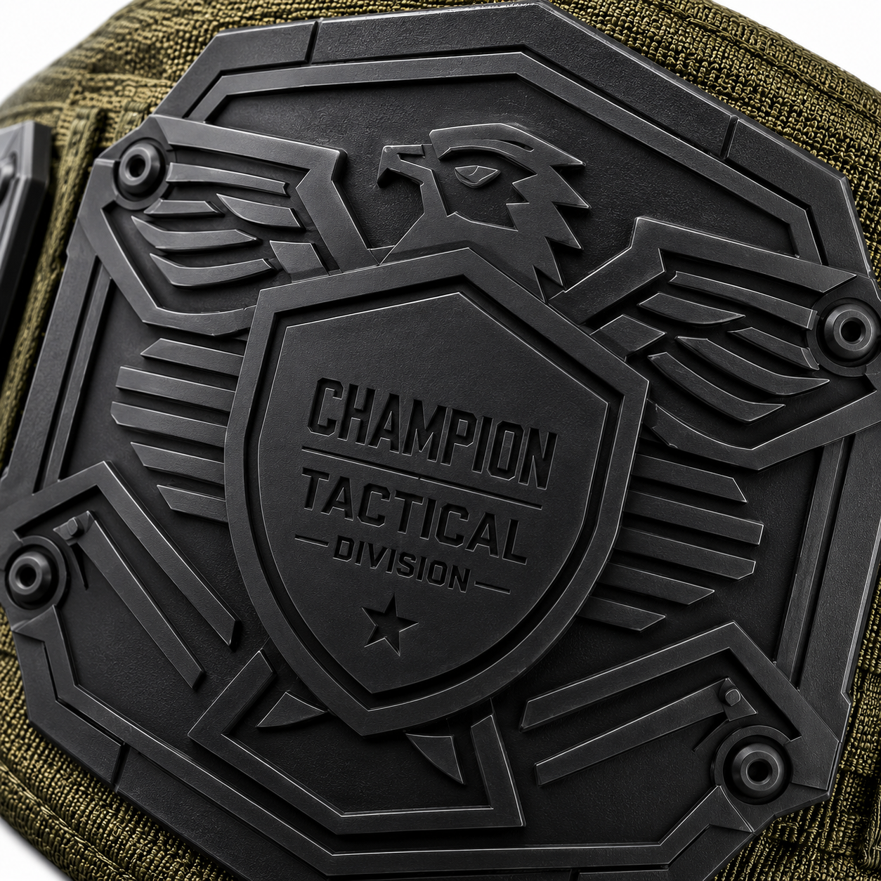 military khaki army championship belt