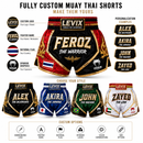 Custom Muay Thai Shorts | Premium Kickboxing & Thai Boxing Shorts | Levix