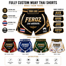 Custom Muay Thai Shorts | Premium Kickboxing & Thai Boxing Shorts | Levix