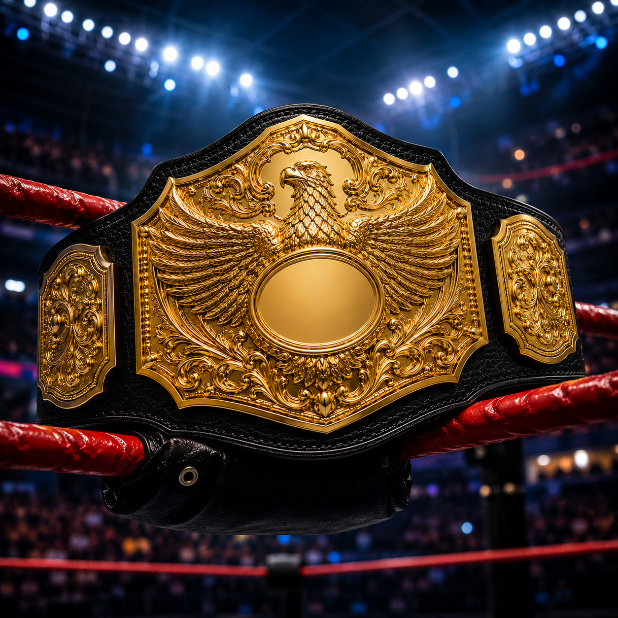 Winged Eagle Custom Championship Belt | Personalized Wrestling Championship Title | Levix