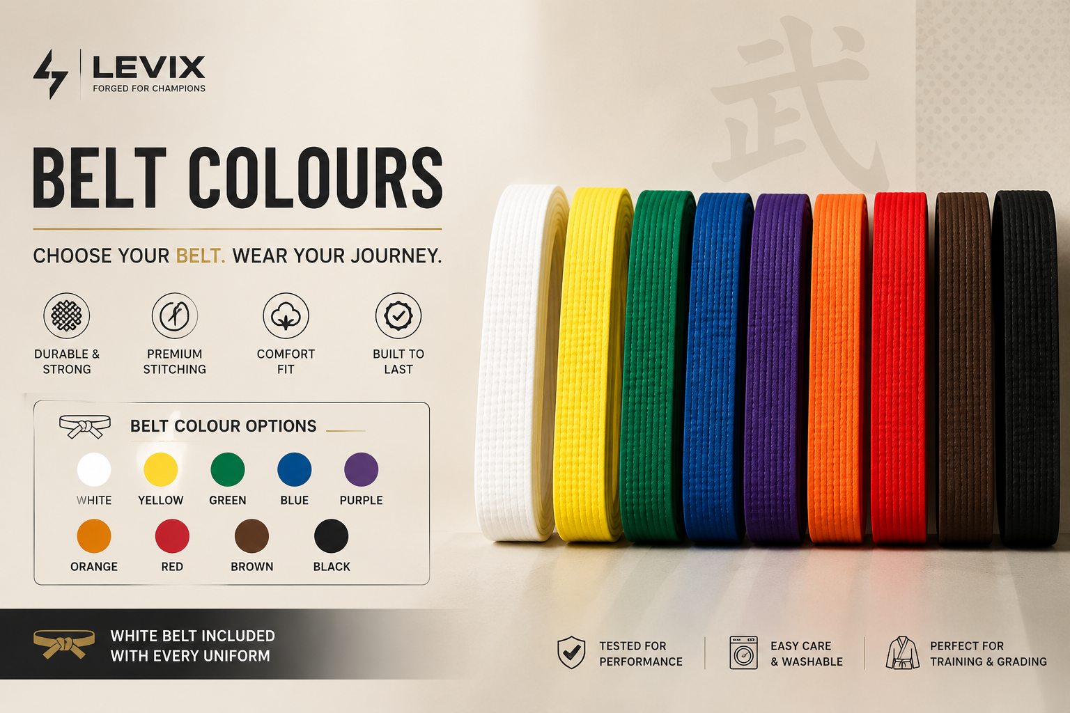BJJ Gi UK | Premium Brazilian Jiu-Jitsu Uniform | LEVIX