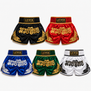 Custom Retro Muay Thai Shorts | Vintage Thai Boxing Fight Shorts | Levix